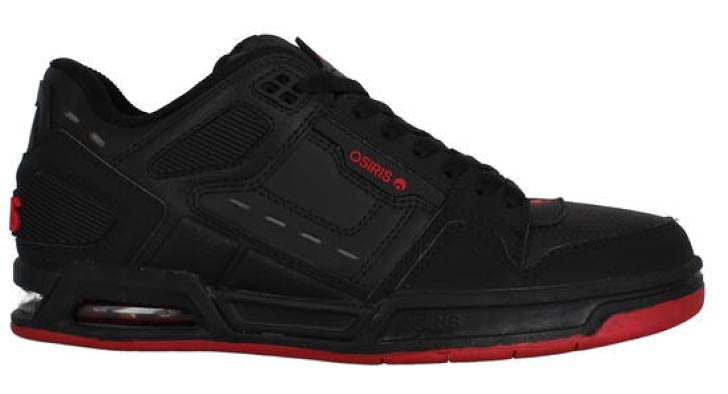 Zapatilla Osiris Peril Hombre Black/Red