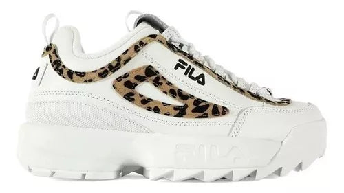 Zapatilla Fila Disruptor 2 Mujer leopardo/blanco