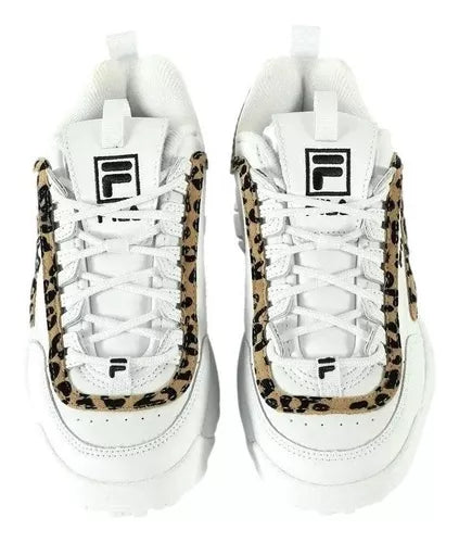 Zapatilla Fila Disruptor 2 Mujer leopardo/blanco