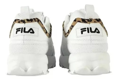 Zapatilla Fila Disruptor 2 Mujer leopardo/blanco