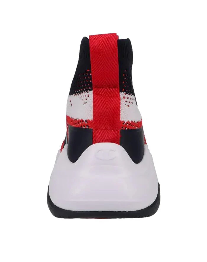 Zapatilla Champion Hyper Future Hombre Blanco/Negro/Rojo