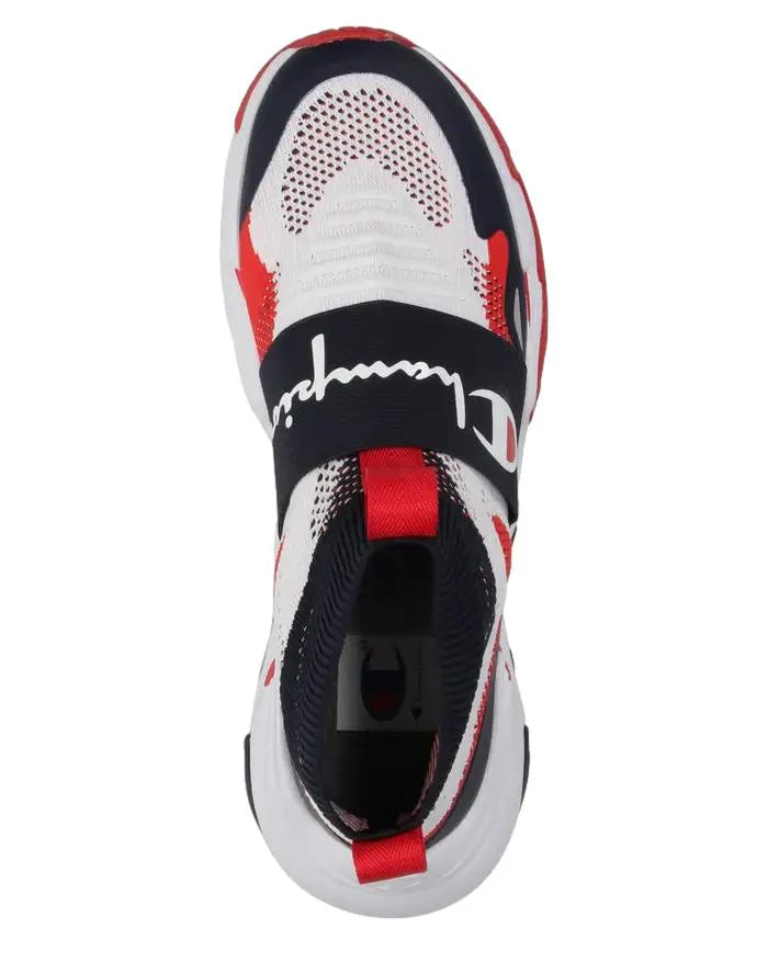 Zapatilla Champion Hyper Future Hombre Blanco/Negro/Rojo