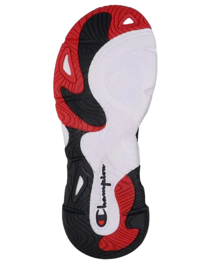 Zapatilla Champion Hyper Future Hombre Blanco/Negro/Rojo