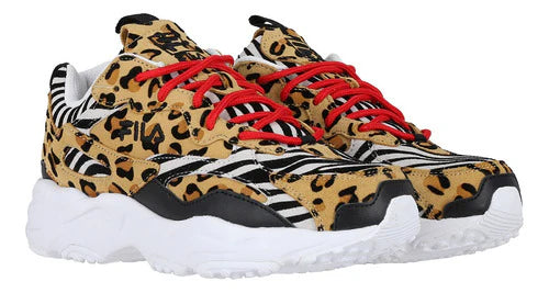 Zapatilla Fila Ray Tracer Mujer Camel