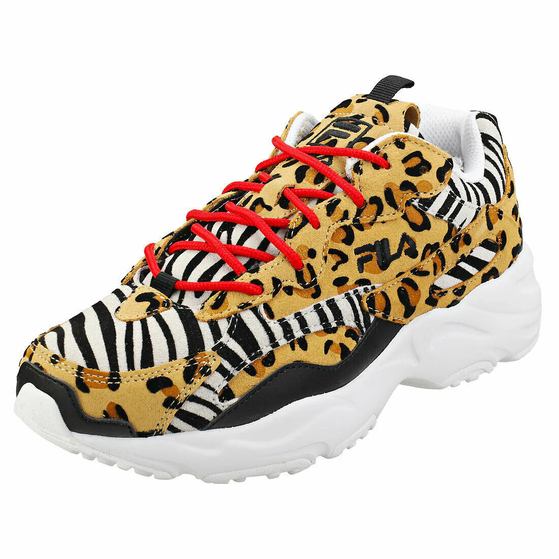 Zapatilla Fila Ray Tracer Mujer Camel